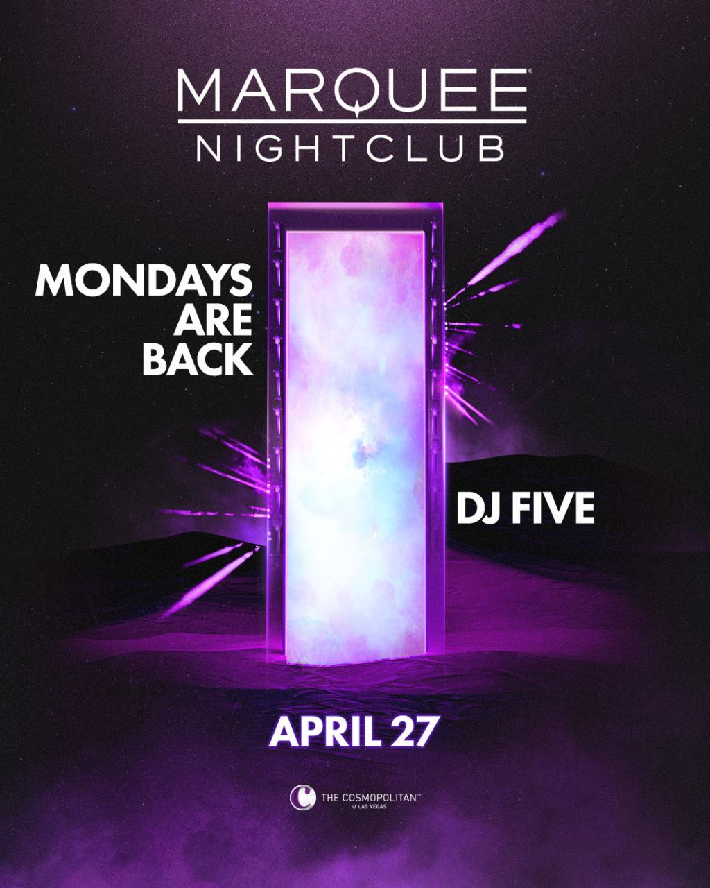 DJ Five at Marquee Nightclub
