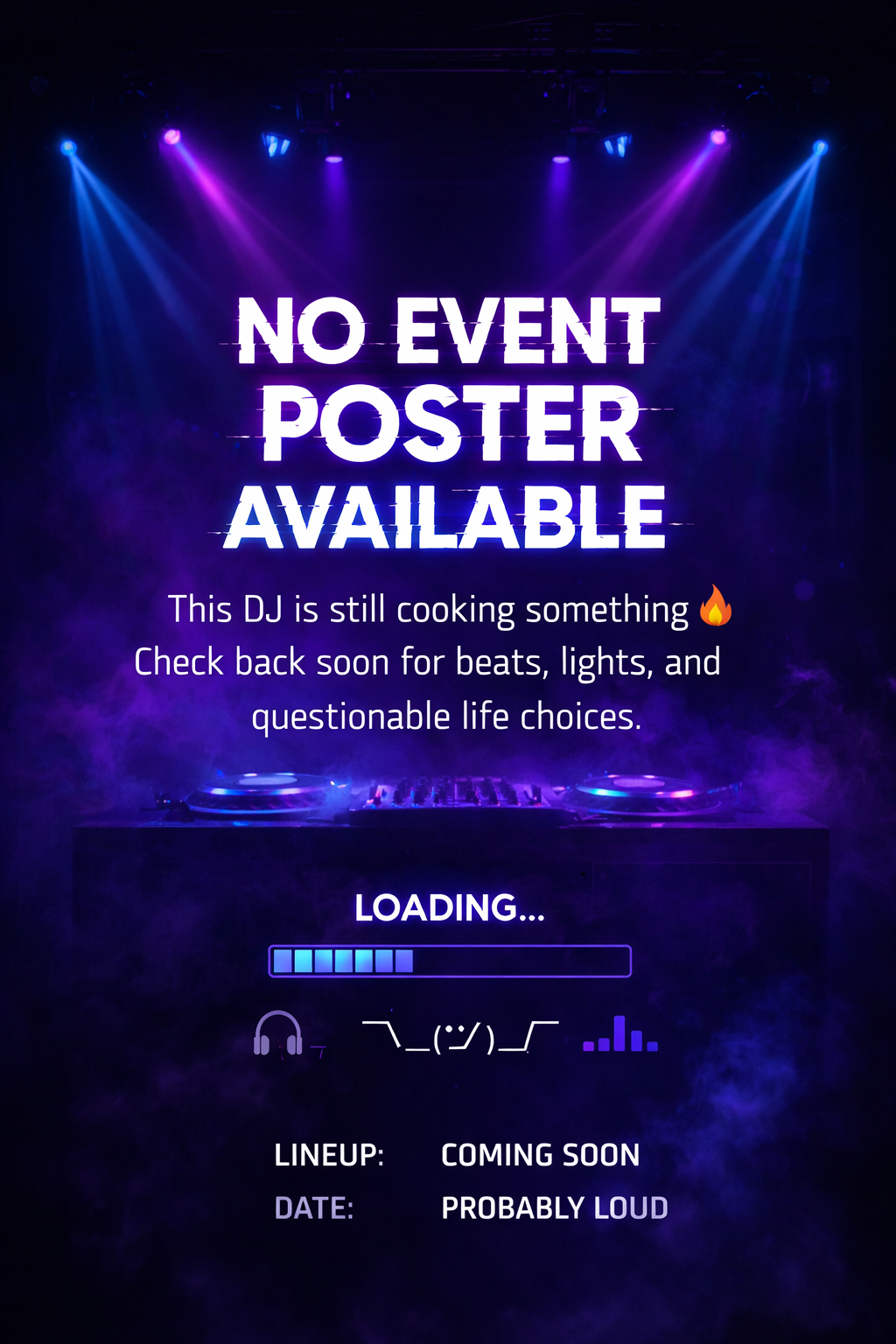 No Event Poster Available
