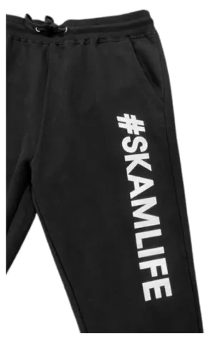 SKAM Sweat Pants with Pockets - Black
