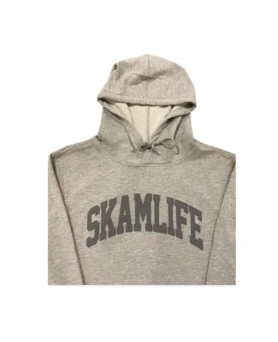 SKAMLIFE College Hoodie - Grey