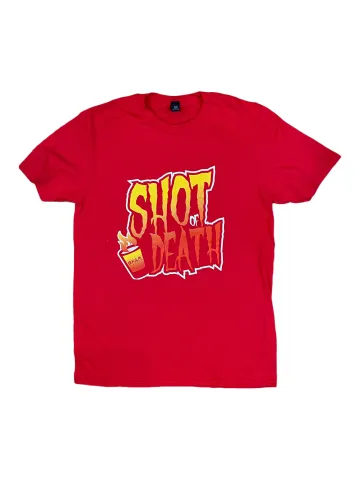 Shot Of Death T-Shirt - Red
