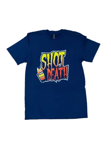 Shot Of Death T-Shirt - Navy Blue